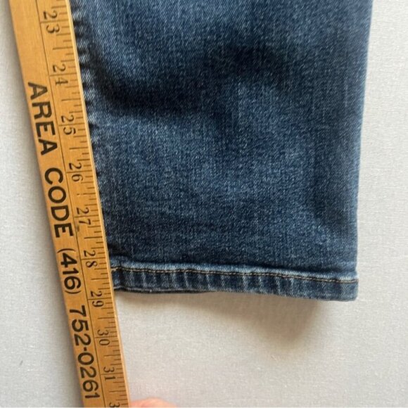 Lauren Jeans Ralph Lauren Modern curvy straight leg denim Sz 6 - Picture 9 of 12